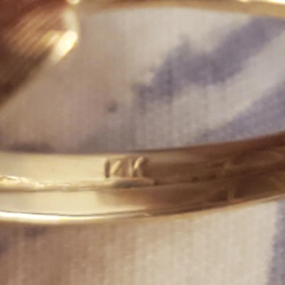 Stunning vintage large genuine opal ring - Picture 9 of 13